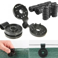 Clips et attaches brise vue x20 pcs