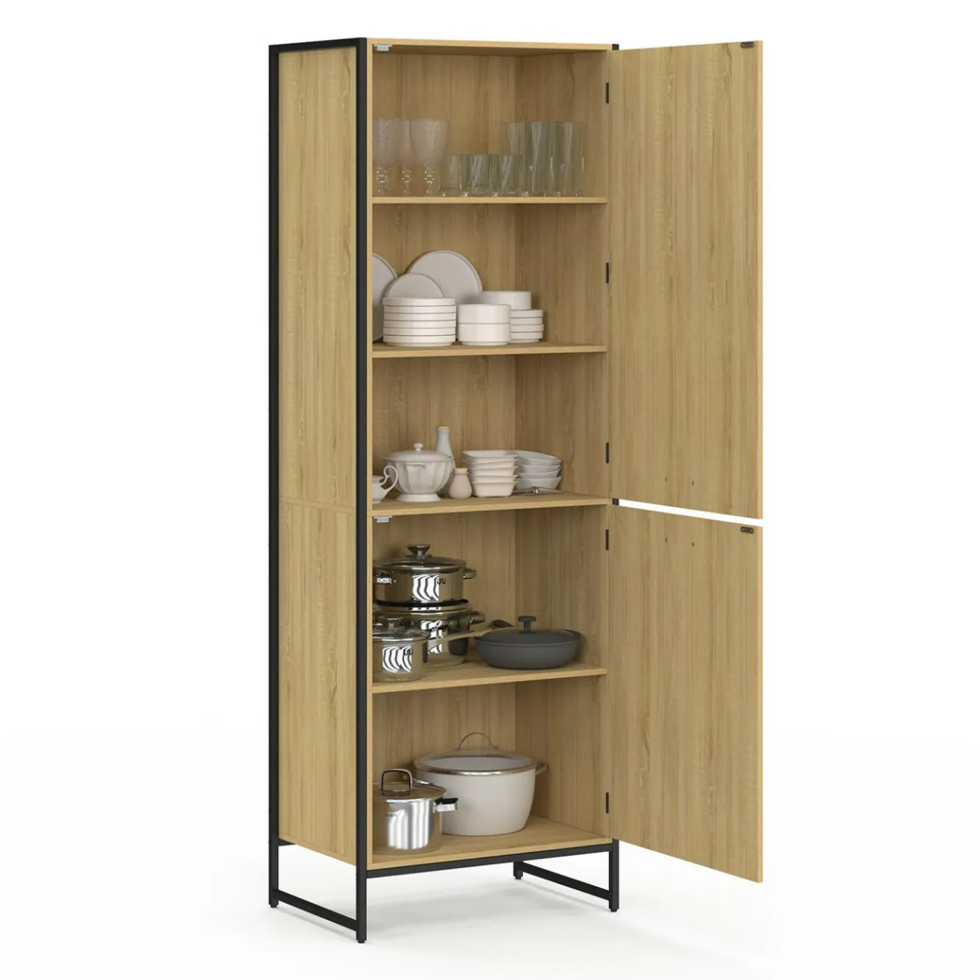 Colonne cuisine industrielle 2 portes
