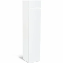 Colonne de rangement suspendue blanche