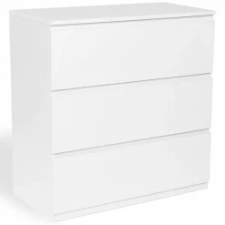 Commode 3 tiroirs blanche