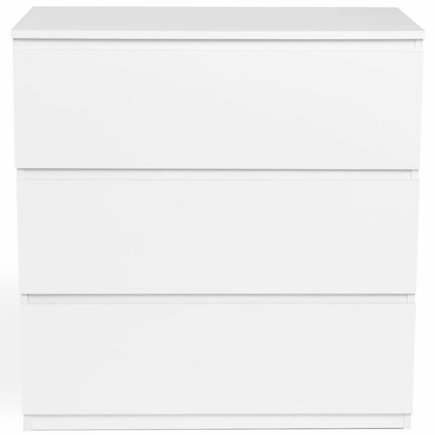 Commode 3 tiroirs blanche