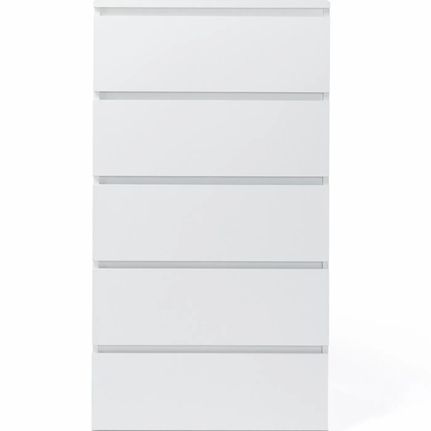 Commode 5 tiroirs blanche