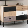 Commode industrielle 6 tiroirs dépareillés