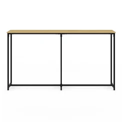 Console bout de canapé table d'appoint design industriel