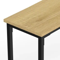 Console bout de canapé table d'appoint design industriel