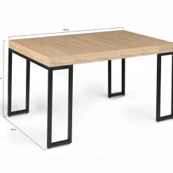 Console extensible industrielle 140 cm
