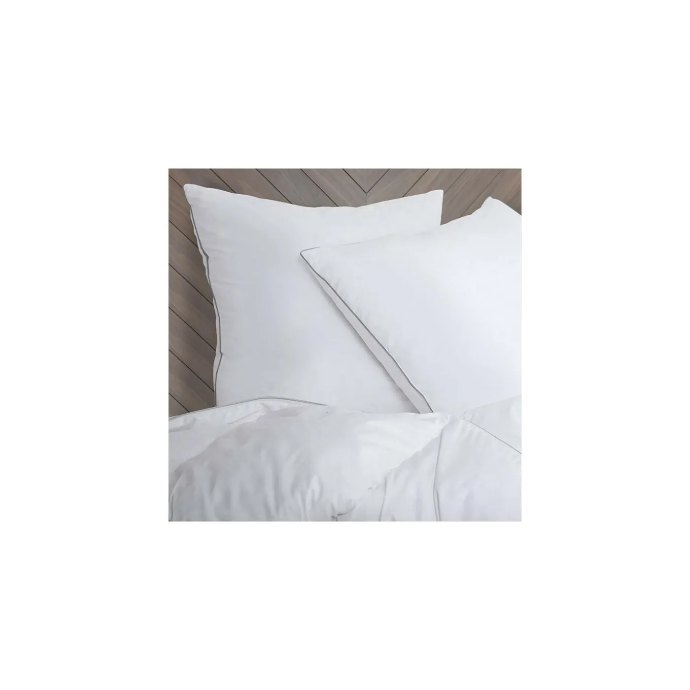 Couette 240x260 + 2 oreillers en plume d'oie