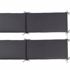 Coussins transat gris 190 cm
