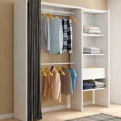 Dressing extensible blanc et gris