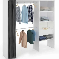 Dressing extensible blanc et gris