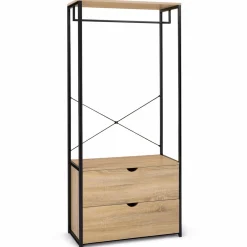 Dressing industriel 2 tiroirs 80 cm