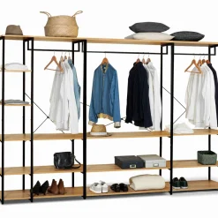 Dressing ouvert industriel 167 cm
