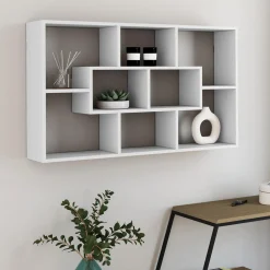 Etagère murale blanche