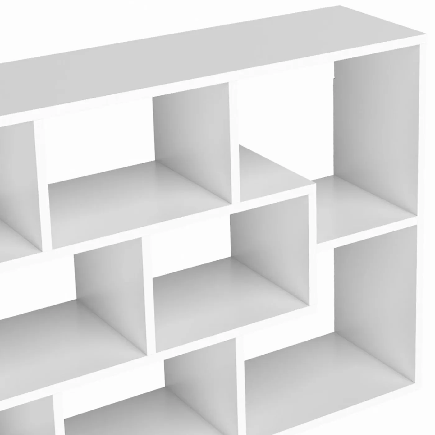 Etagère murale blanche
