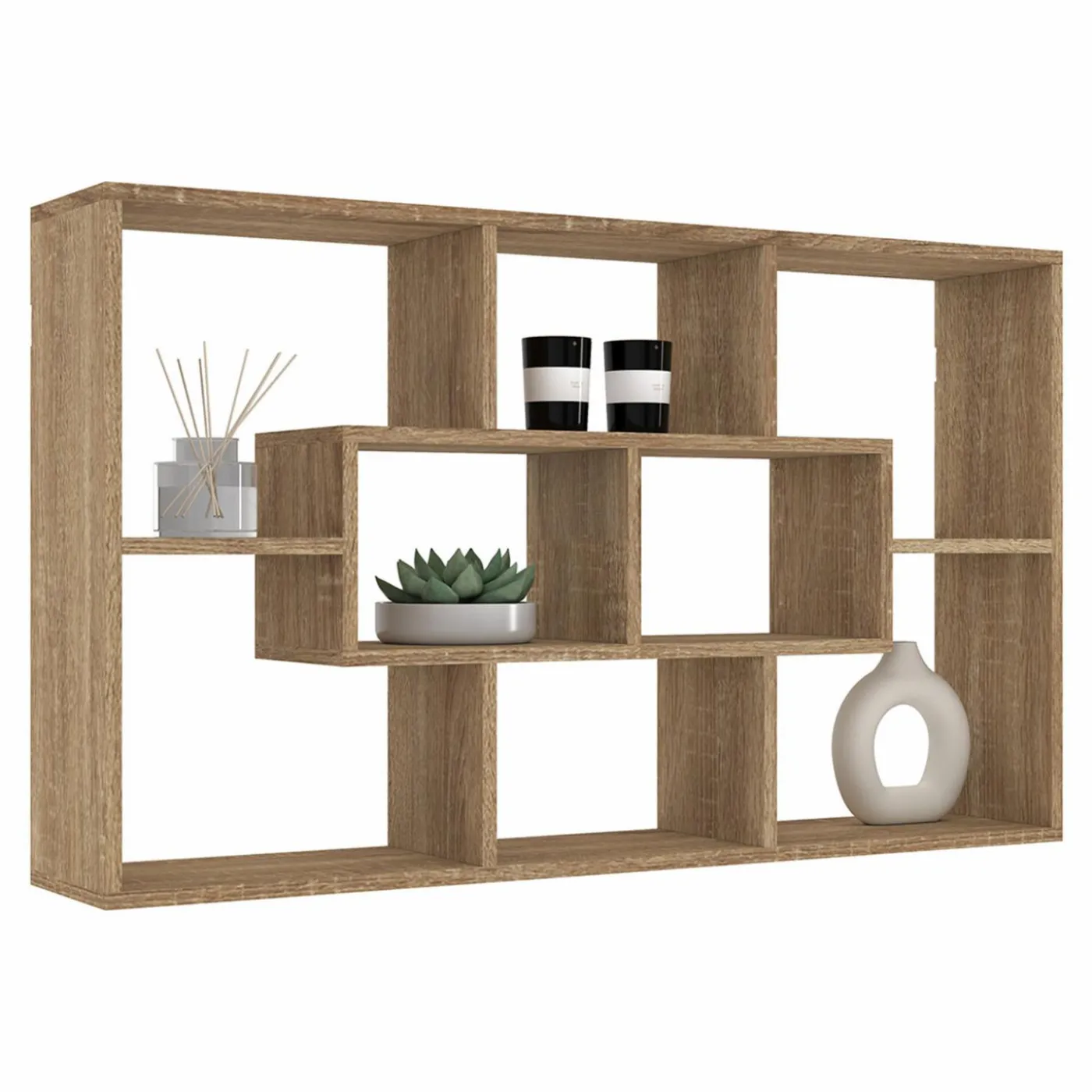 Etagère murale effet bois