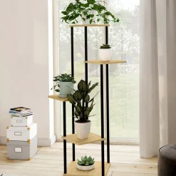 Etagère porte plante design industriel