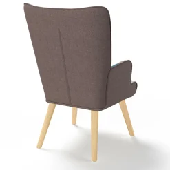 Fauteuil scandinave multicolore