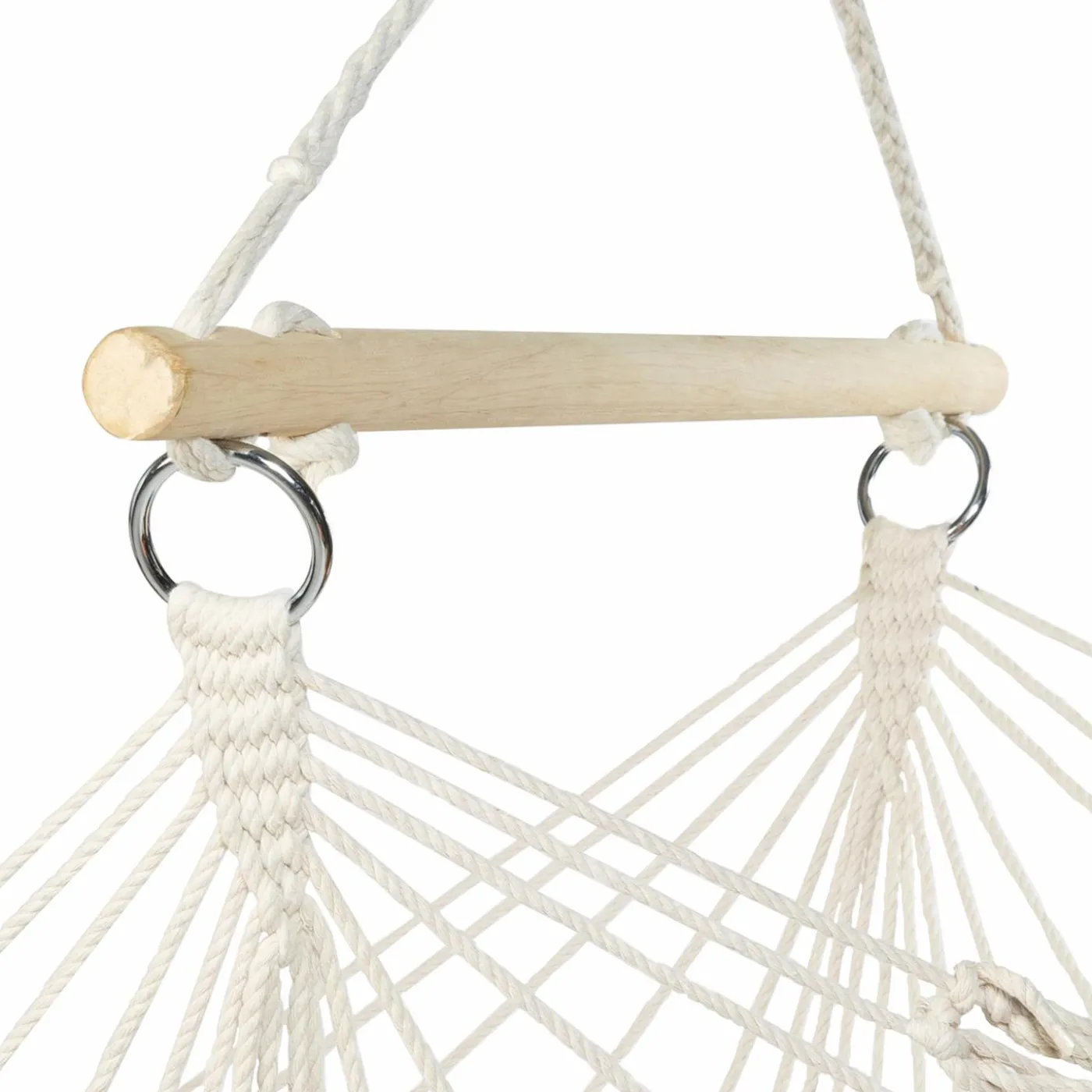 Fauteuil suspendu macramé