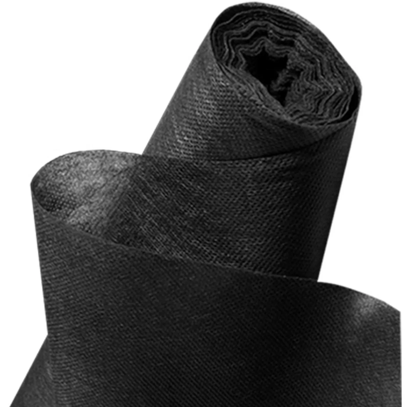 Feutre géotextile noir pour paillage du jardin