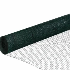 Grillage à poule vert 1x25m clôture souple jardin animaux