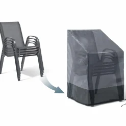Housse protection chaise imperméable grise et noire