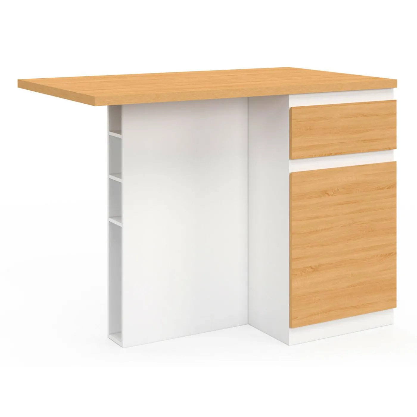 Ilot central range bouteilles 4 personnes