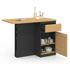 Ilot central range bouteilles 4 personnes