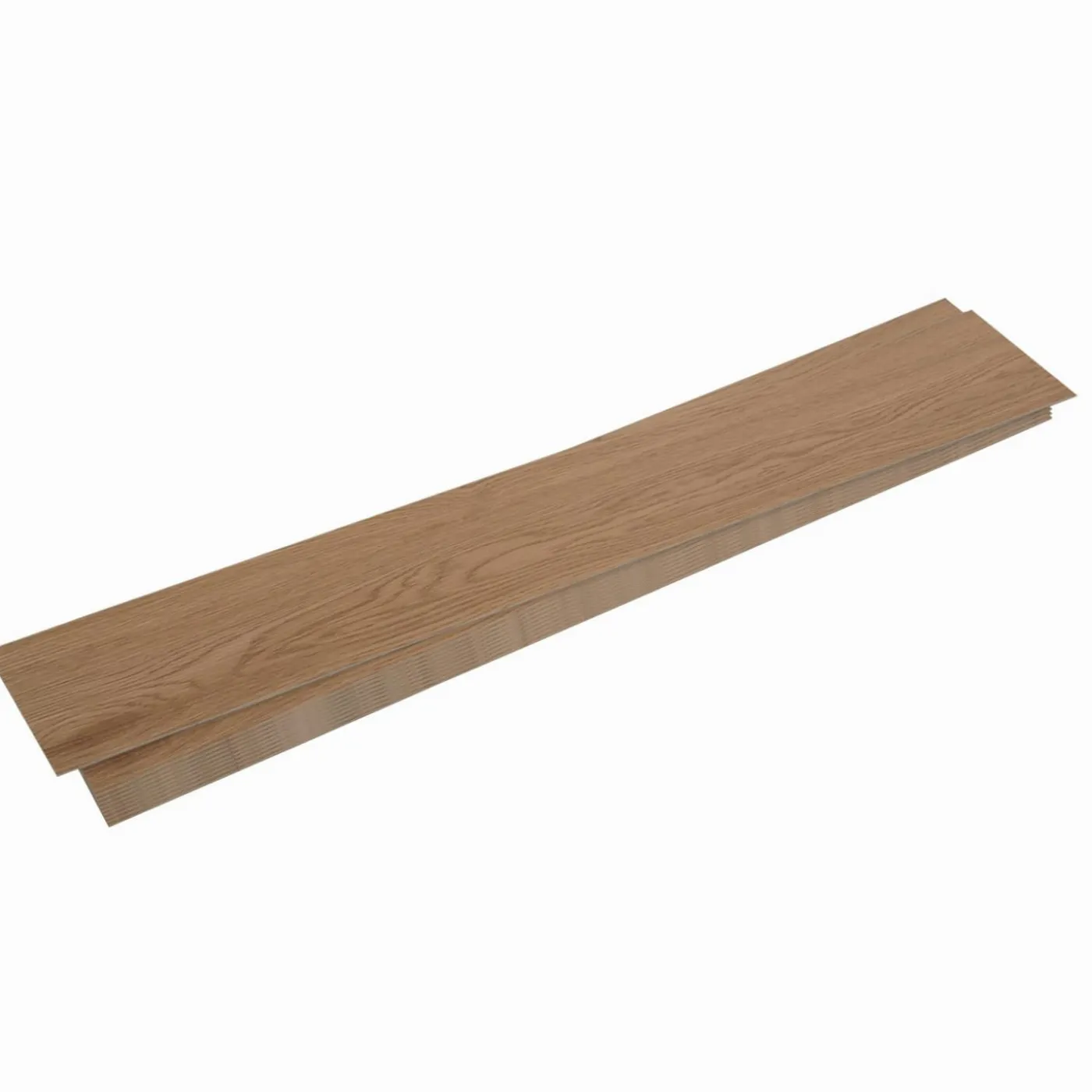 Lames PVC adhésives bois chêne foncé