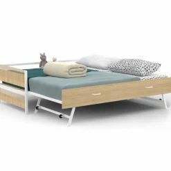 Lit banquette convertible style industriel