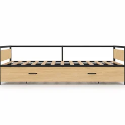 Lit banquette convertible 2 places industriel