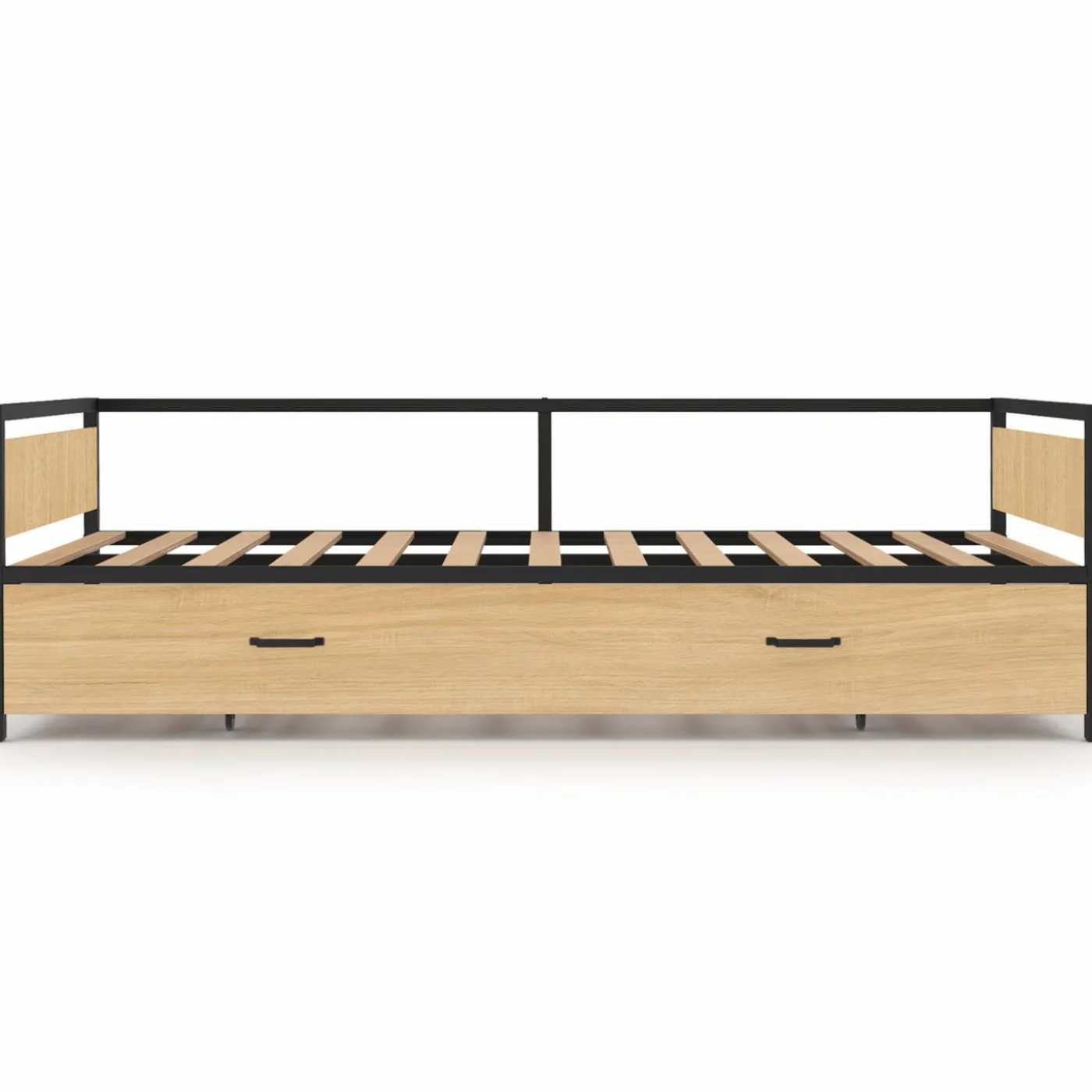 Lit banquette convertible 2 places industriel