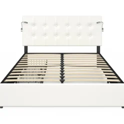 Lit double 140 x 190 avec liseuses