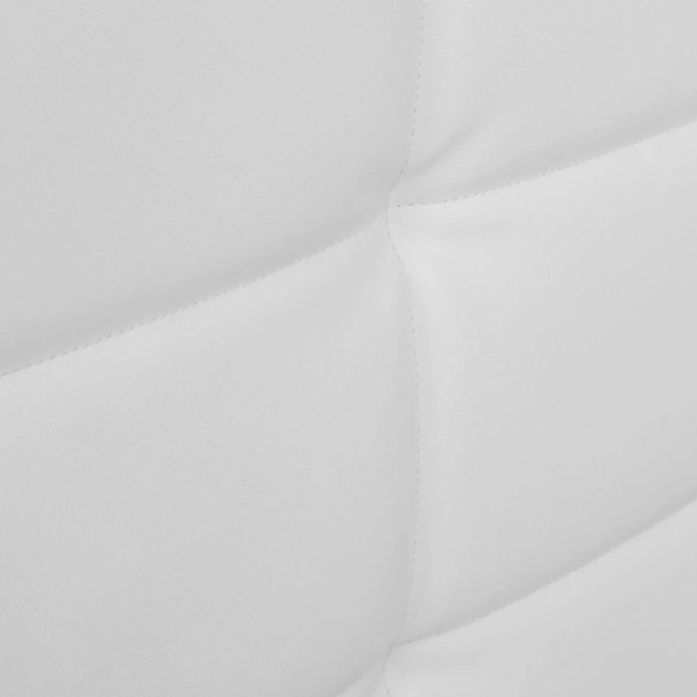 Lit double blanc 140x190 cm avec sommier