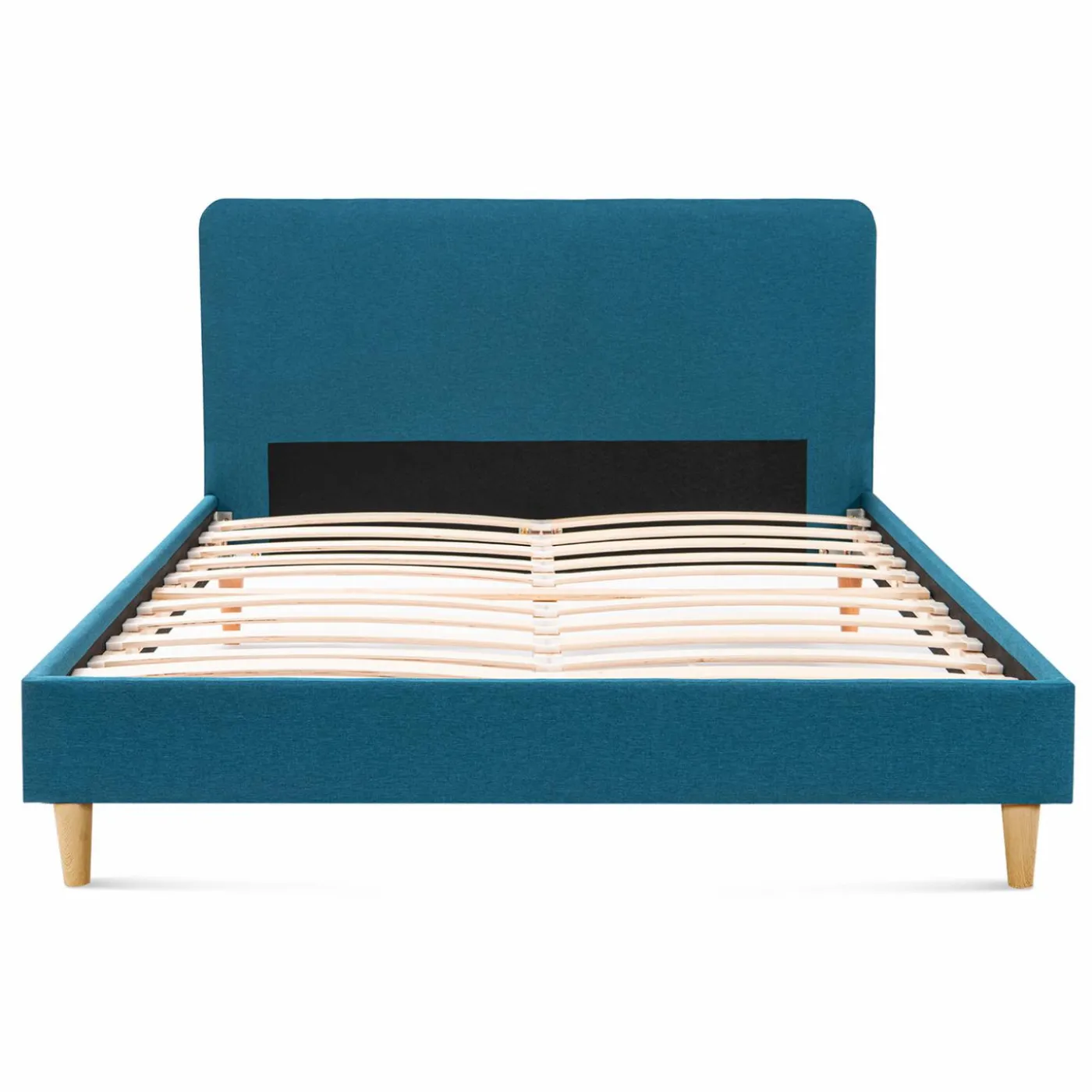 Lit double scandinave bleu canard