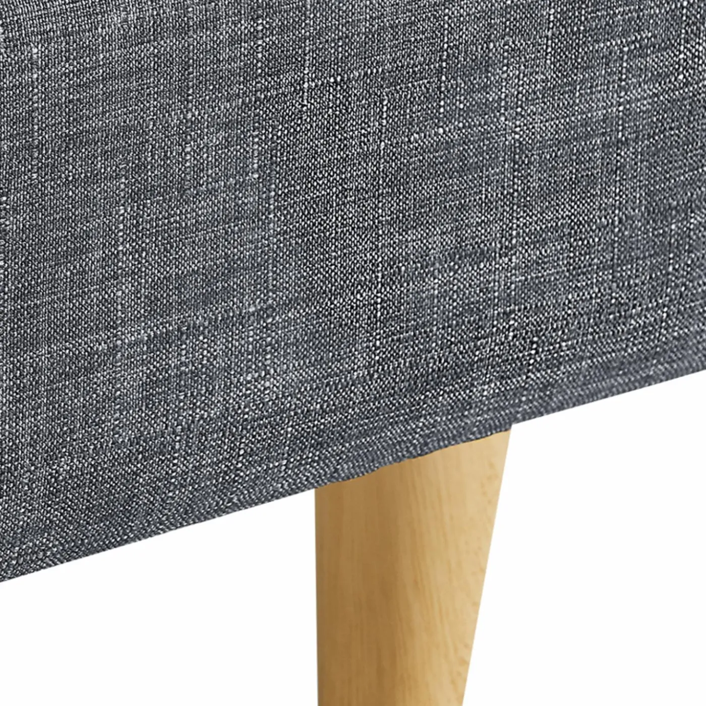 Lit scandinave gris 2 places 160x200 cm