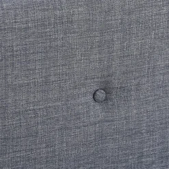 Lit style scandinave 140x190 cm gris