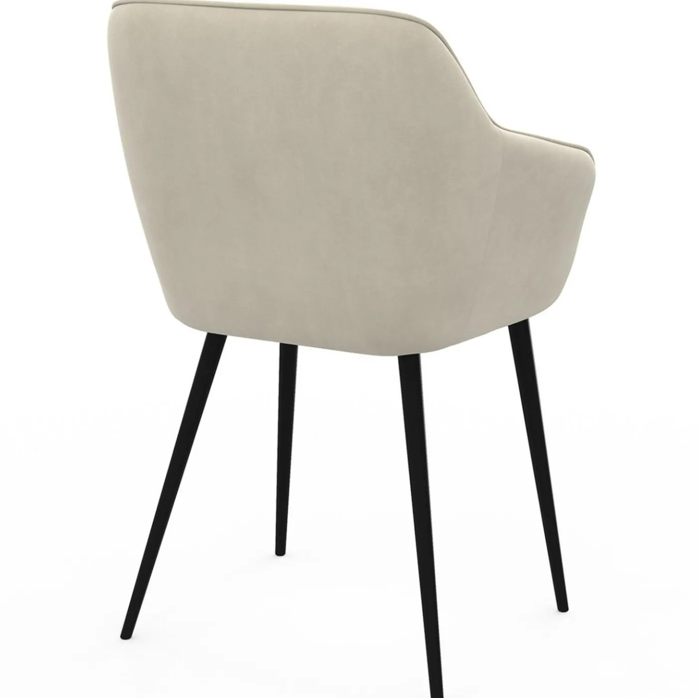 Lot chaises et fauteuils de table beige