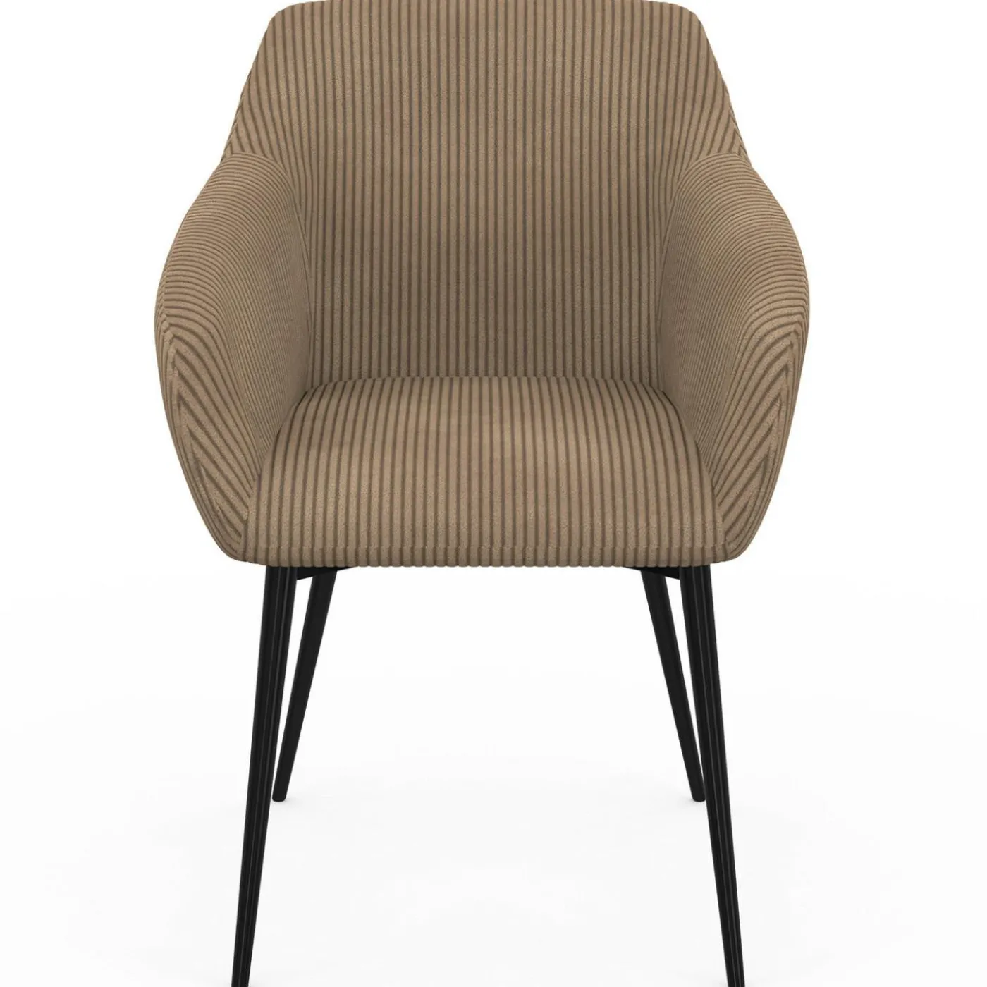 Lot chaises et fauteuils de table taupe