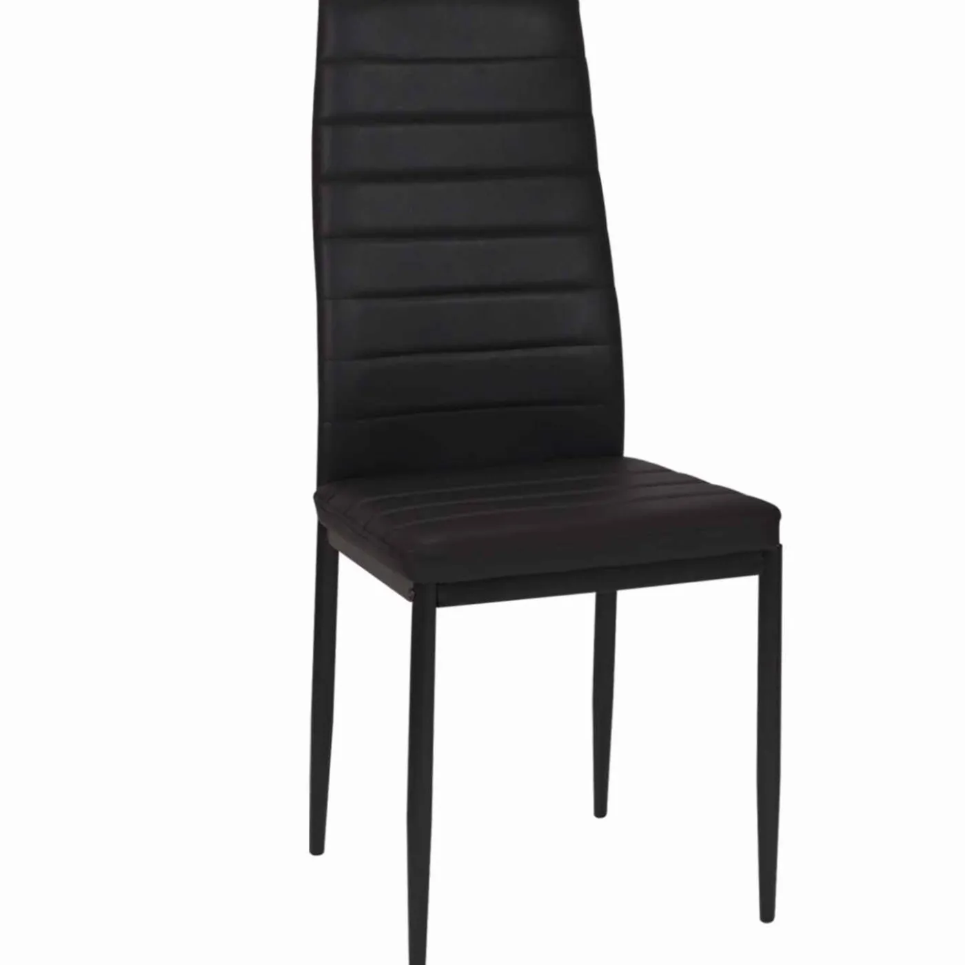 Lot de 6 chaises noires