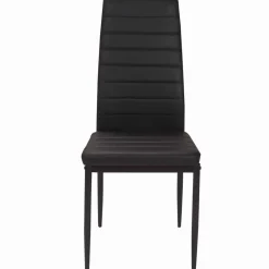 Lot de 6 chaises noires