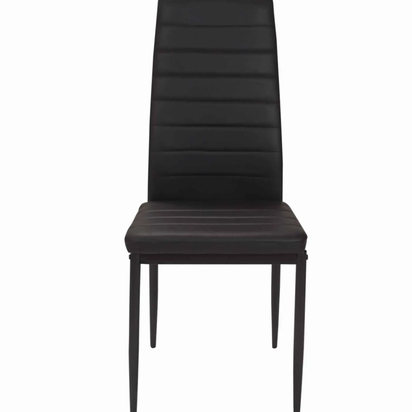 Lot de 6 chaises noires