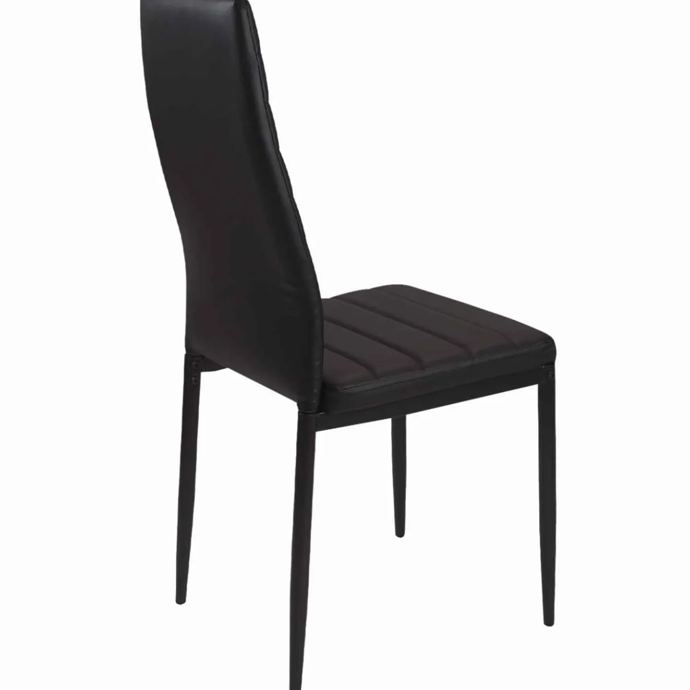Lot de 6 chaises noires