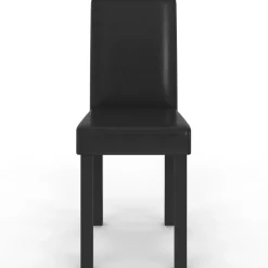 Lot de 4 chaises noires design