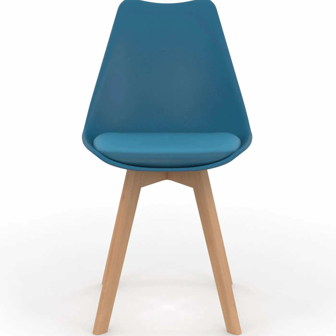 Lot de 6 chaises scandinaves 4 couleurs