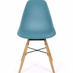 Lot de 6 chaises scandinaves couleur pastel