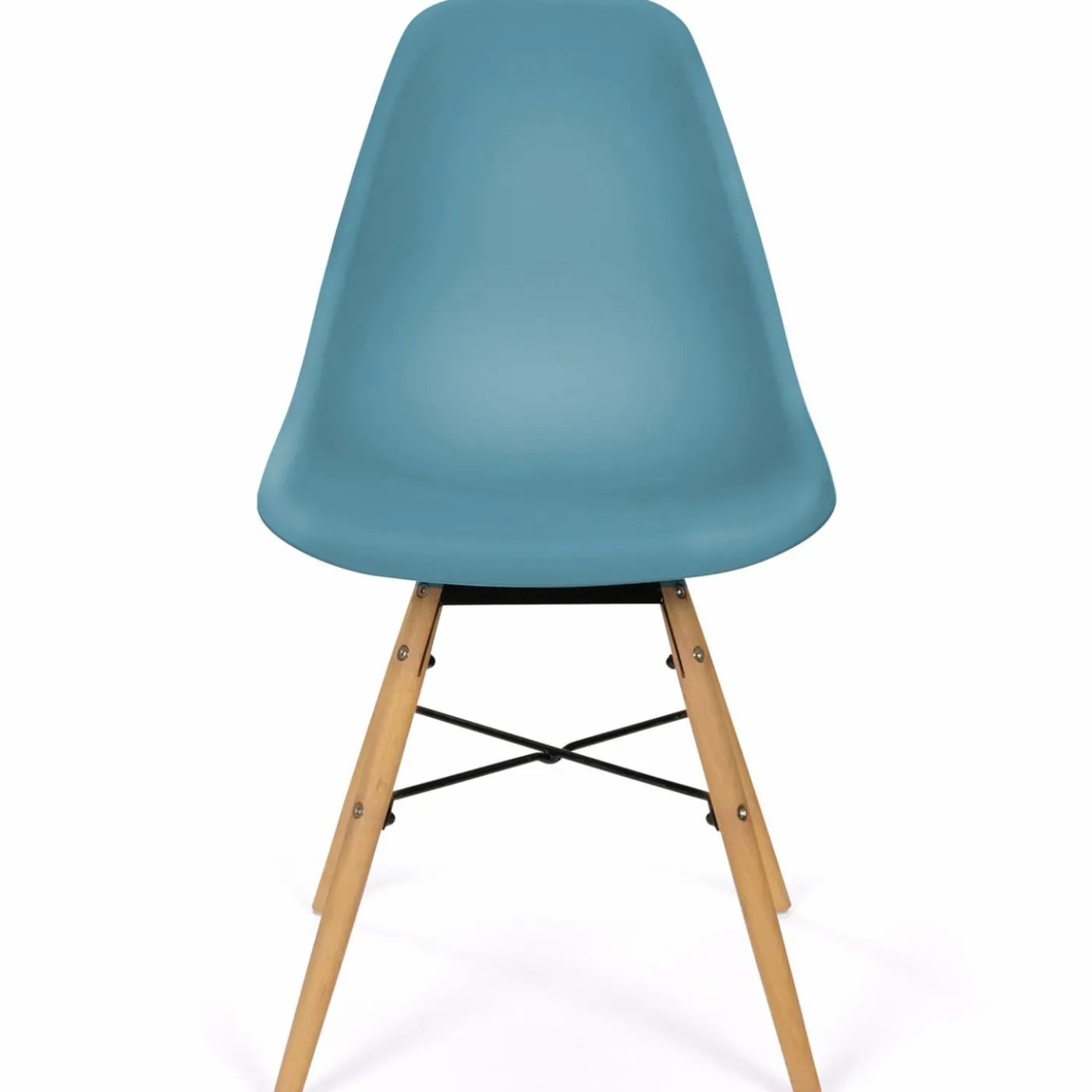 Lot de 6 chaises scandinaves couleur pastel
