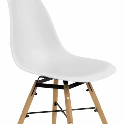 Lot de 6 chaises style scandinave 4 couleurs