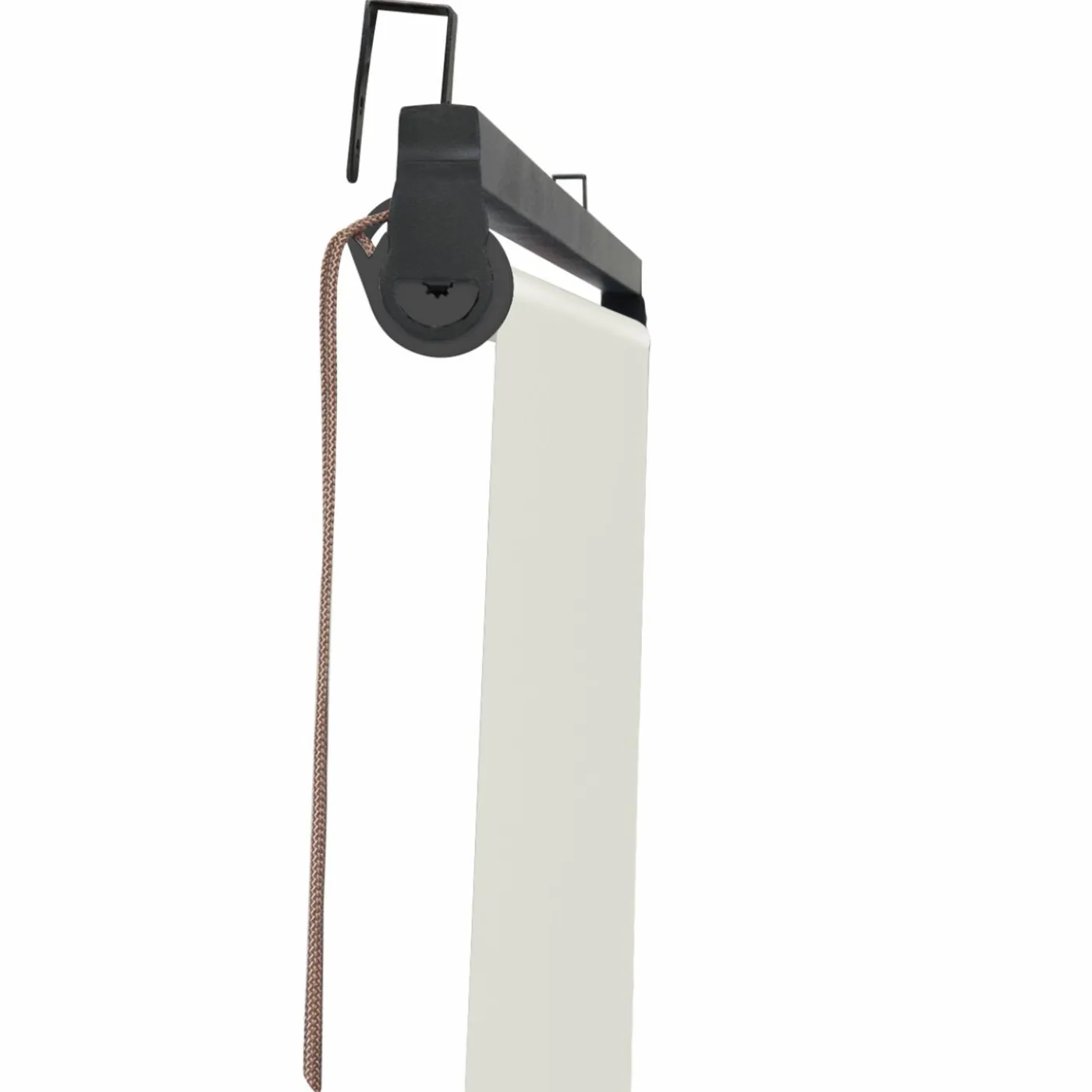Lot de 3 stores enrouleurs écru pour pergola