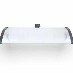 Marquise avec led solaires 80x120 cm