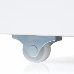 Meuble de rangement pour enfant 3 tiroirs blanc et hêtre